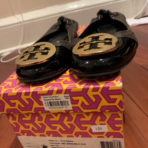 Tory Burch Two Toned Ballet Flats size 5 - Picture 4 of 5